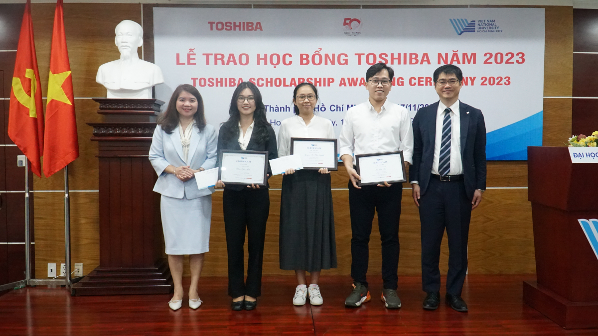 Toshiba Coporation Grants Scholarships To Outstanding Students At ...